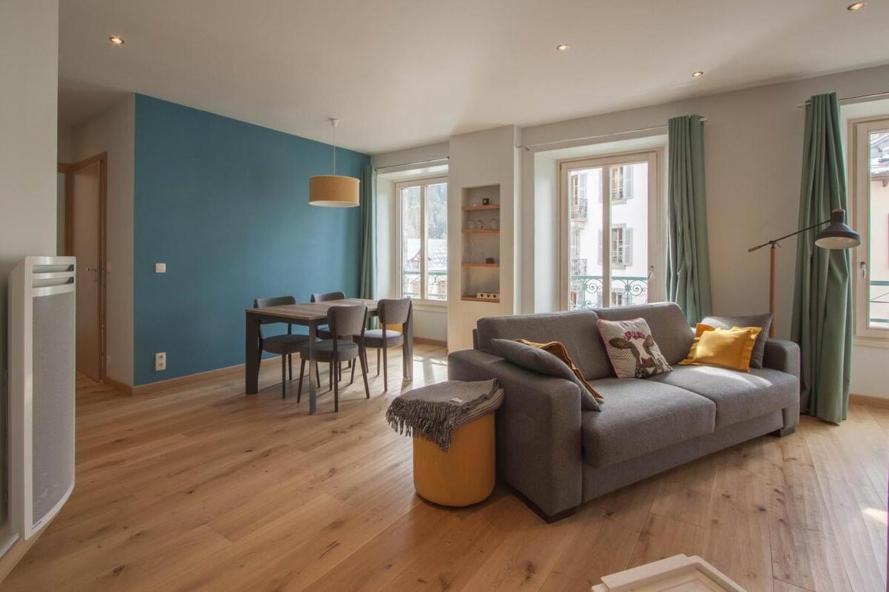 Les Aiguilles- Town Centre Luxury 2 Bedroom Apartment Chamonix Mont Blanc Exterior foto