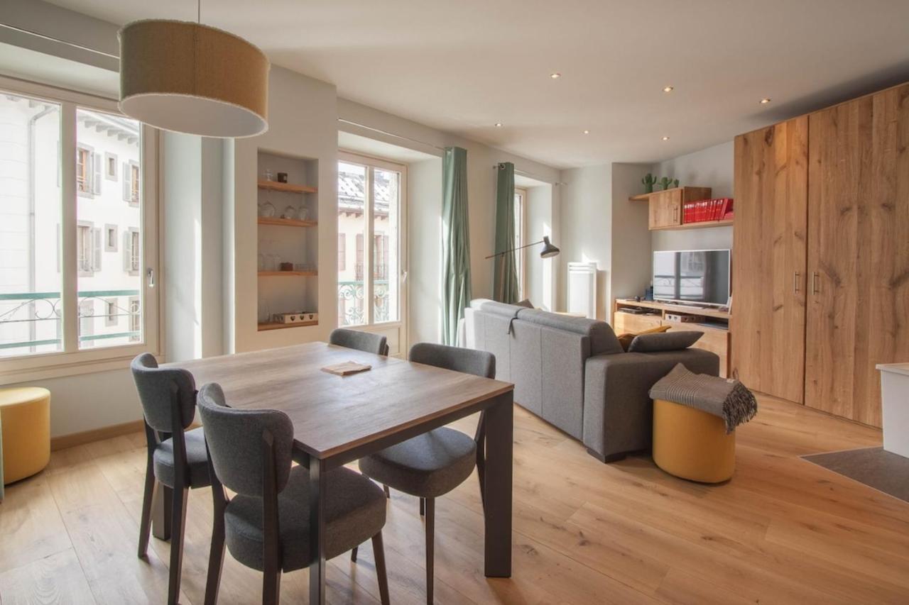 Les Aiguilles- Town Centre Luxury 2 Bedroom Apartment Chamonix Mont Blanc Exterior foto